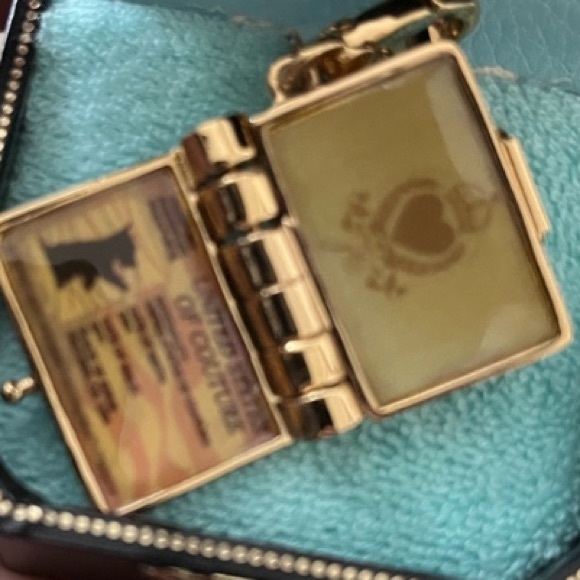 New JUICY COUTURE PASSPORT CHARM WORLD TRAVELER BOOK CHARM - Picture 7 of 11